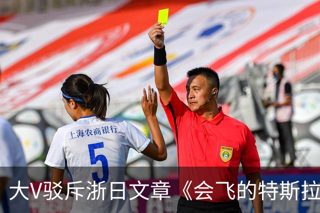 大V驳斥浙日文章《会飞的特斯拉敲打中国企业》浮夸装腔作势！网友：好好一个车，你翻滚它干什么玩意？